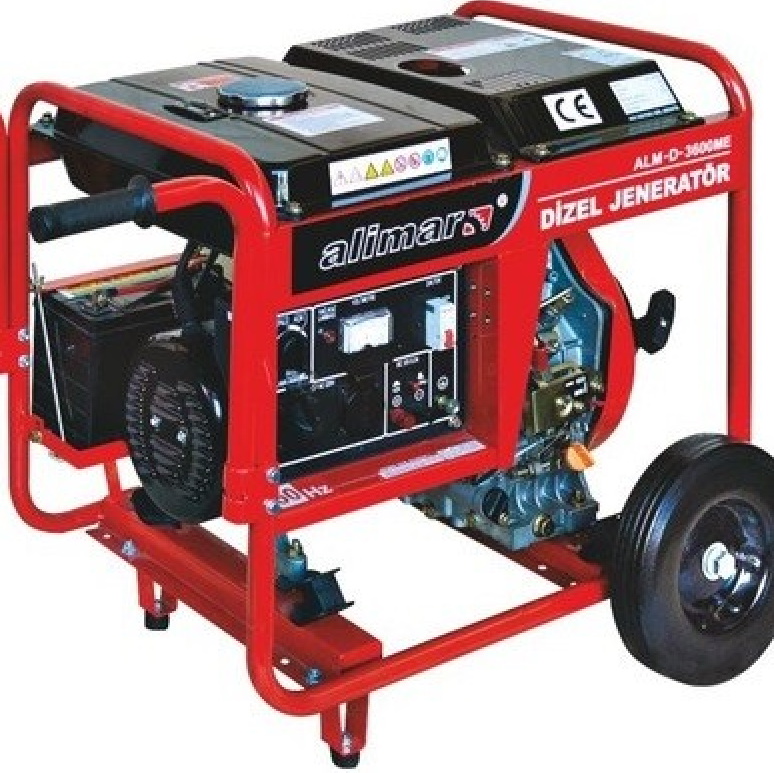 Генератор дизельний ALIMAR 1 фаза (220В), 3кВт, (ALM D 3600 ME)